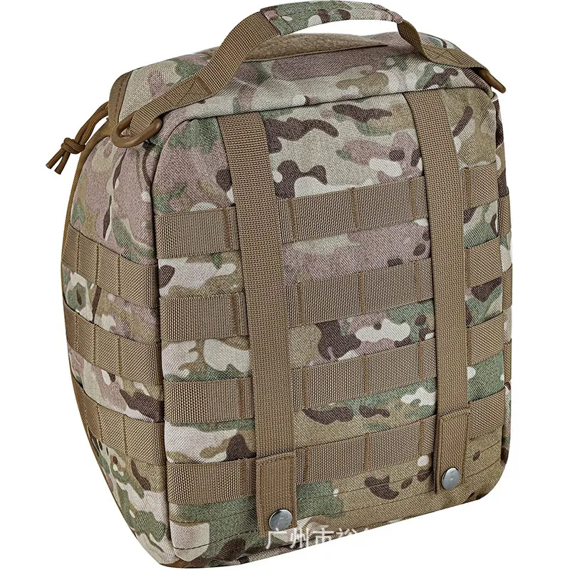 Factory Outdoor Tactical Helmet Bag Gas Mask Storage Camouflage Bag