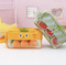 School Stationery Supply Cartoon Fruit Design Large Kawaii Pencil Case for Kids