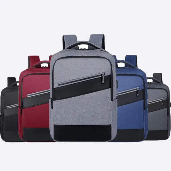 New Design Durable Mochila Smart Business Notebook Back Pack USB Charger Bagpack Nylon Casual Backpack