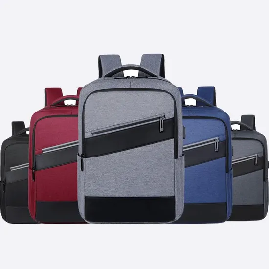 New Design Durable Mochila Smart Business Notebook Back Pack USB Charger Bagpack Nylon Casual Backpack