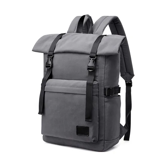 Trendy Casual Canvas Bag Outdoor Business Computer Waterproof Backpack