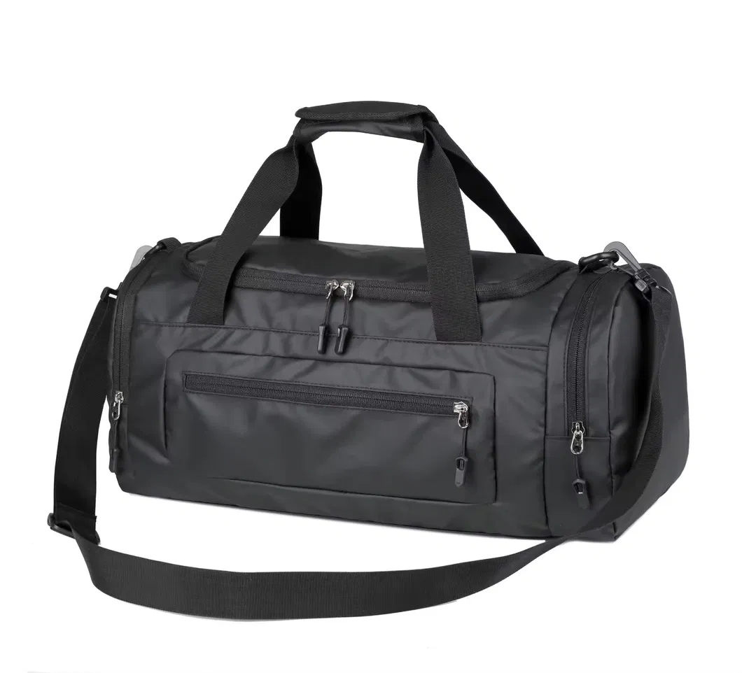 Custom Logo Waterproof Outdoor Sports Fitness Gym Duffle Bag Organizer Set Designer Luxury Luggage Travel Duffel Bag for Men and Women with Shoe Compartment