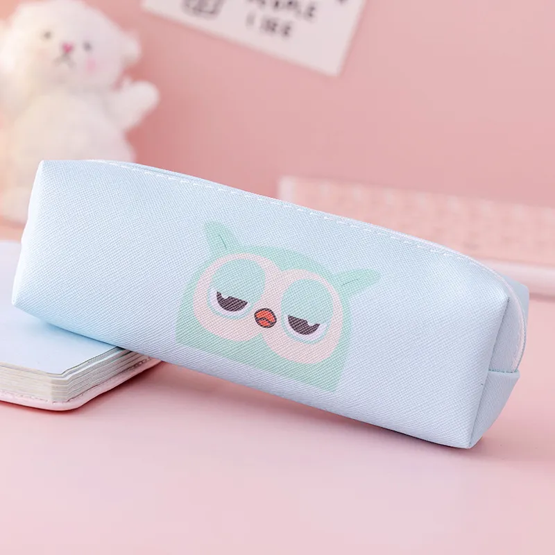 High Quality Polyester Fabric Cute Pencil Case Stationery Case for Kids