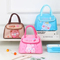 New Cute Cartoon Animal Insulation Bag Large Capacity Portable Kids Lunch Cooler Bag Students Thermal Bento Meals Food Bag