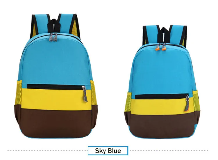 Primary School Bags Daily Used Customized Logo Printing Children Backpacks for Girls and Boys