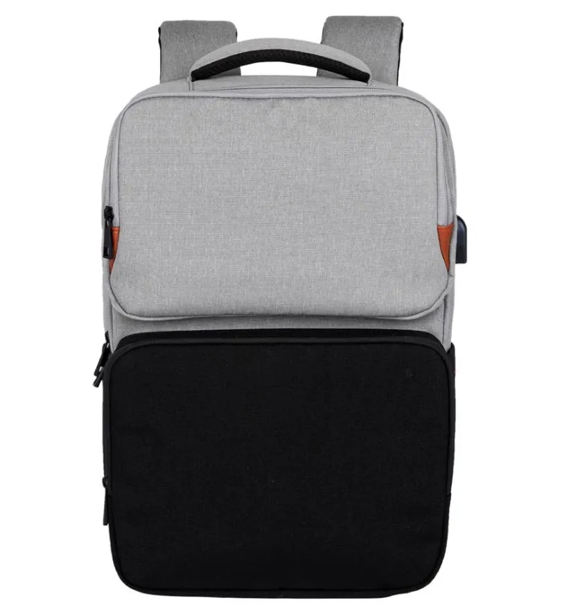 Popular Splicing Color Contrast Fashion Simple Travel Business Laptop Outdoor Sports School Backpack