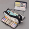 Large Capacity Pencil Pen Case Big Capacity Storage Bag Pouch Box Stationery Organizer with Zippers for Office and School