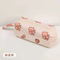 School Large Capacity Cute Cartoon Bear Zipper Pencil Case Canvas for Children
