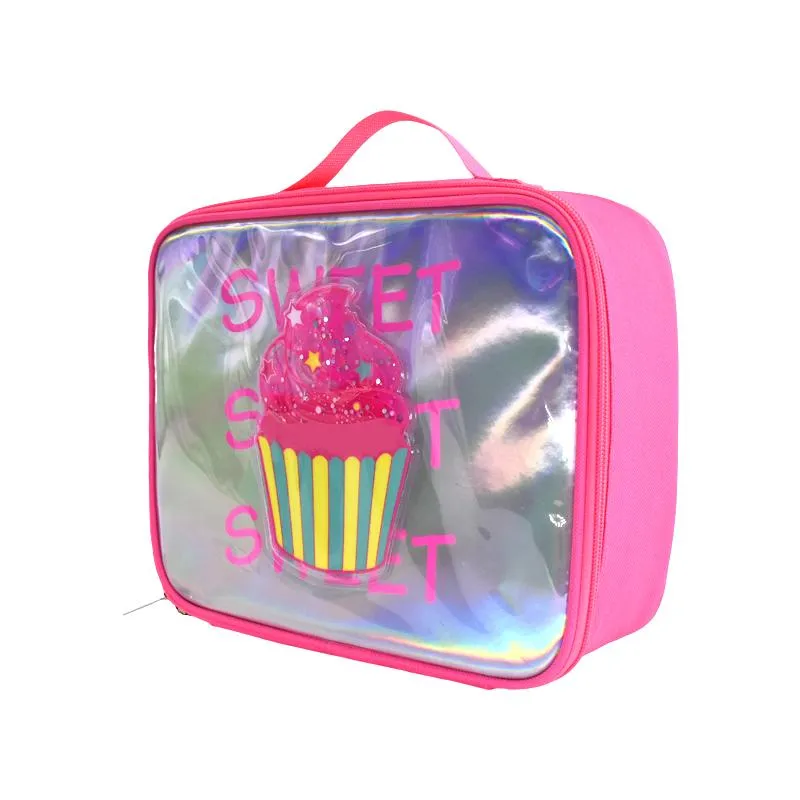 New Students Bring Rice Lunch Bag Lunch Lunch Insulation Bag Large -Capacity Handbags Small Batch Wholesale Outdoor Field Bag