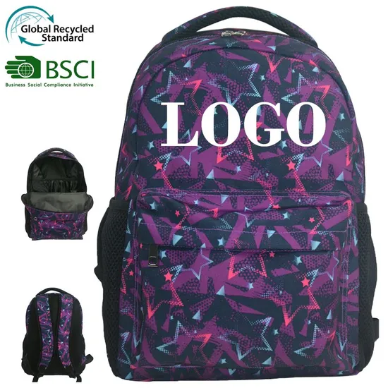Customize Printed Book Bags Pentagram Backpack School Kids Schoolbags Children Back to School Bags Back Pack for Girls