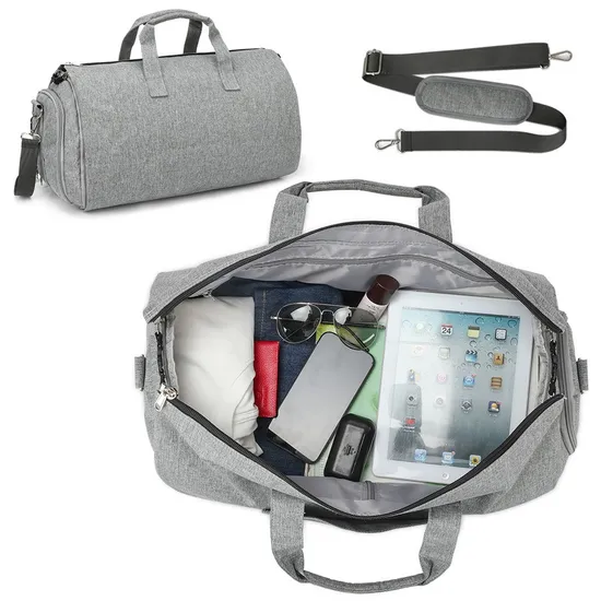 Customized Oxford Men Suit Cloth Folding Business Travel Luggage Bag