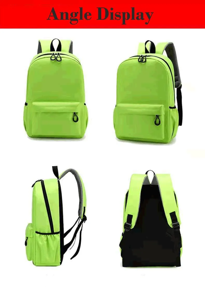 Wholesale Custom Waterproof Schoolbags Children Bookbags Leisure School Bookbag Kids Bag Backpack