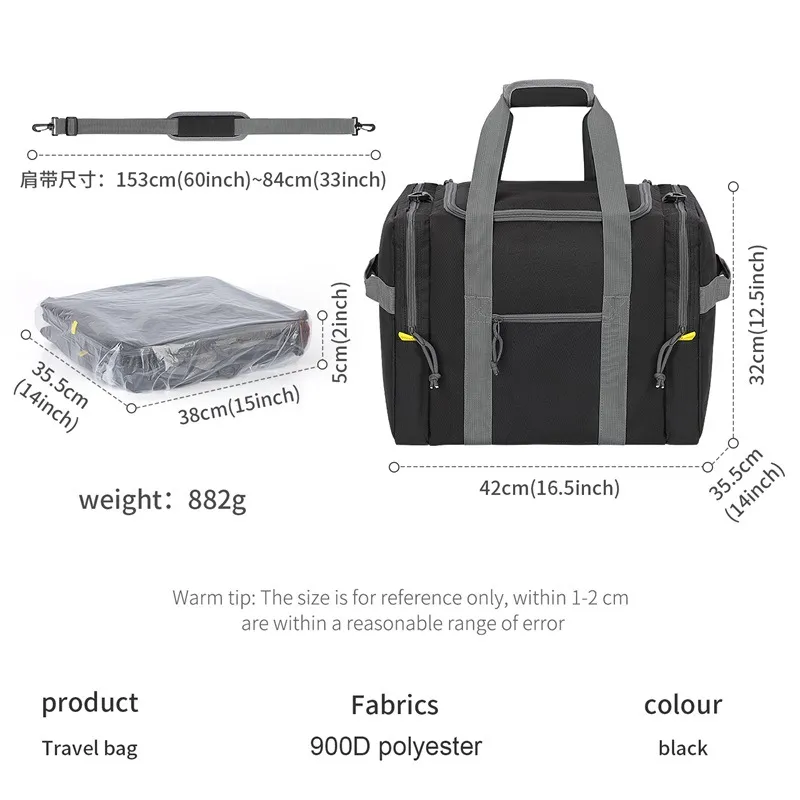 Customized Business Travel Large Capacity Yoga Bag Luggage Bag