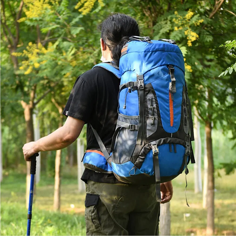 Fashion Leisure Waterproof Nylon Climbing Mountain Sports Travel Hiking Backpack