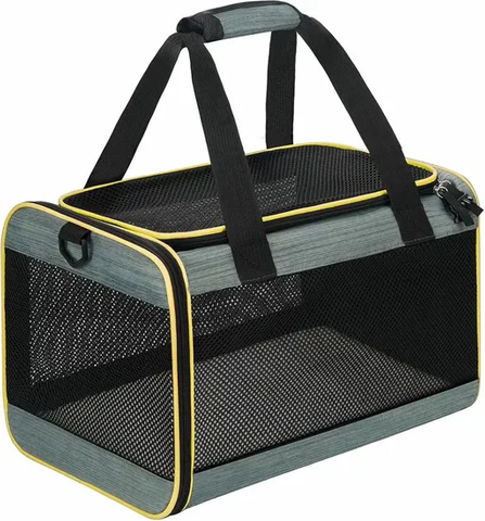 Factory Custom Soft Side Pet Travel Carrier Airline Approved Pet Carrier for Dog and Cat