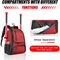 Wholesale Training Baseball Bag Large Capacity Softball Squash Backpack