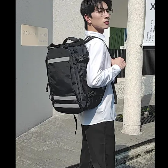Mens High-Capacity Computer Bag Business Travel Backpack Mountaineering Bag