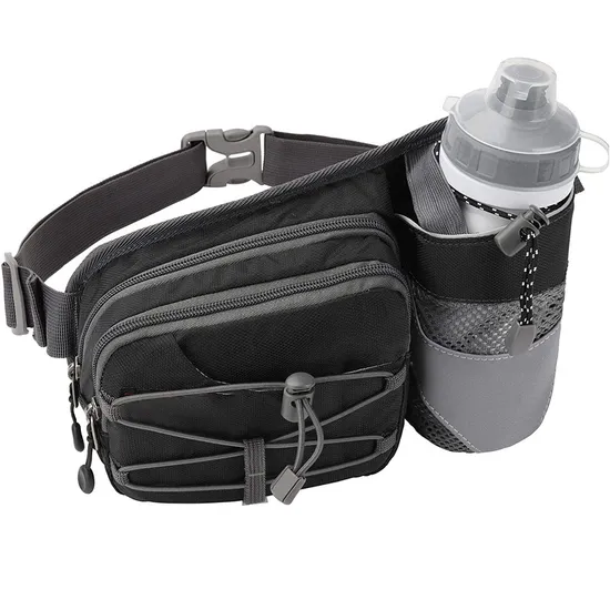 Factory Customized Water Bottle Waist Bag Outdoor Small Cycling Water Bottle Bag