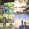 Factory Customized Canvas Fishing Rod Storage Bag Travel Handbag Large Capacity Fishing Bag