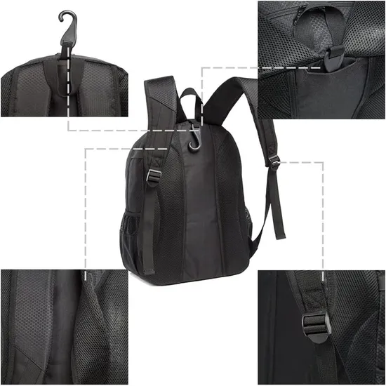 Hot Selling Football Pattern Sports Waterproof Softball Baseball Backpack Hockey Backpack