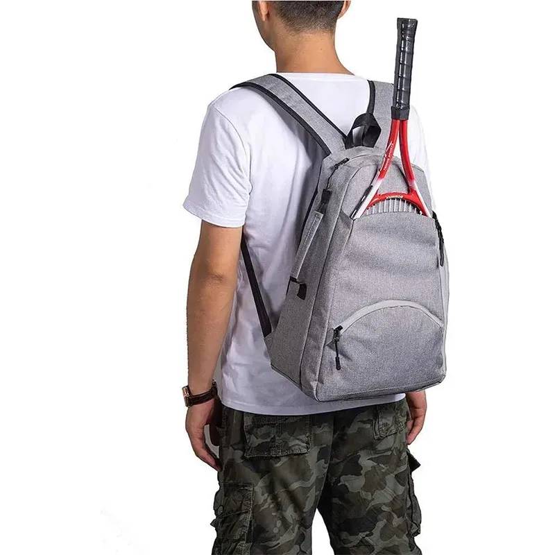 Factory Customized New Fitness Bag Tennis Racket Backpack Waterproof Oxford Cloth Leisure Sports Backpack