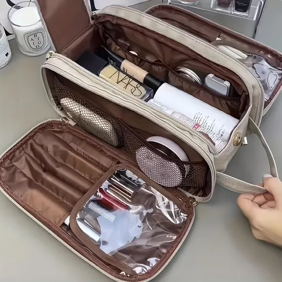2024 New Multi Functional Makeup Bag Large Capacity Portable Travel Toilet Products Storage Bag