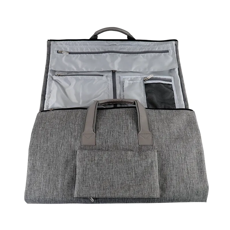 1680d Oxford Folding Travel Customized Luggage Bag Pull Rod Luggage Handheld Men&prime;s Suit Bag