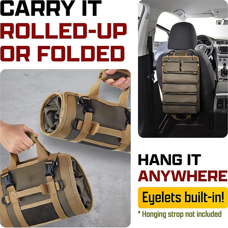 High Quality Wear-Resistant and Lightweight Tool Storage Roll Bag Tool Storage Handbag