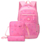 Factory Primary and Secondary School Students Bag Fashion Casual Backpack Three Piece Set