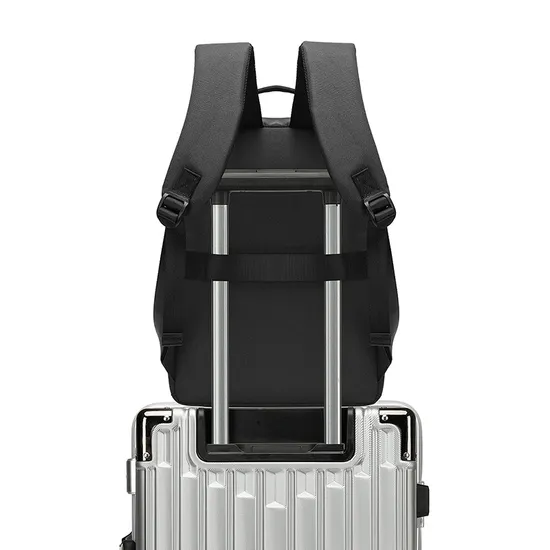 Mens Large Capacity Backpack Fashion Diamond Grid Business 15.6-Inch Computer Backpack