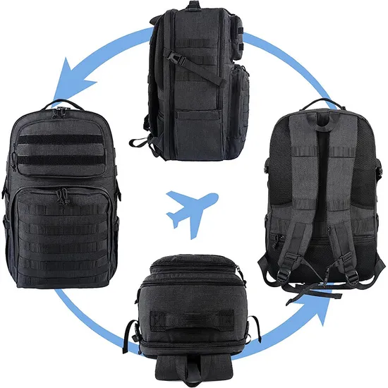 Factory Customized Multi Pocket Tactical Style Camouflage Outdoor Tactical Backpack