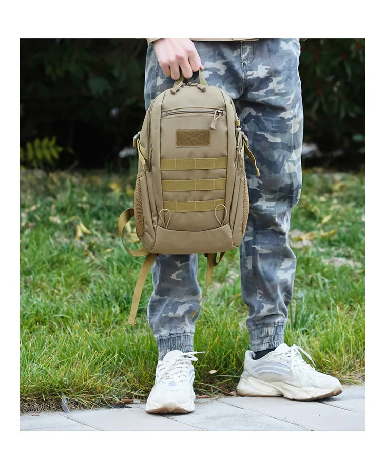 Multi Functional Camping and Mountaineering Camouflage Tactical Wholesale Dual-Purpose Backpack