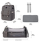 Mommy Bag New Folding Bed Multi Functional Double Shoulder Mom Backpack