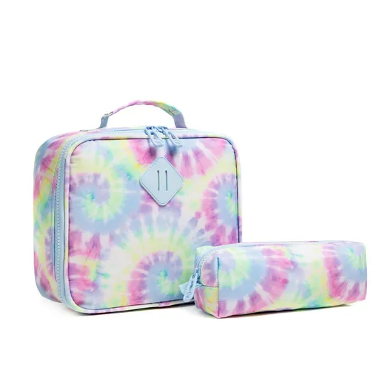 2024 New Three Piece Set for Primary School Students Large Capacity Children′s Backpack Lunch Bag Pen Bag