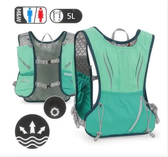 Hydration Bladder Sports Bag Running Cycling Hiking Marathon Light Training Vest