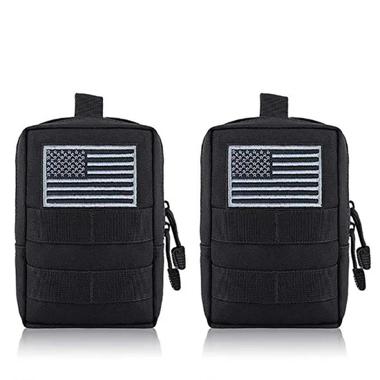 Tactical Waist Bag Outdoor EDC Medical Bag Camouflage Accessory Hanging Bag
