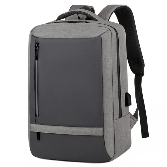 Oxford Cloth 14 Inch Computer Backpack with USB Charging Port Business Backpack