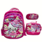 New 3piece Set Children′s Trolley Backpack for Primary School Students