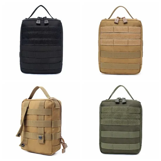 Outdoor Tactical Molle Accessories Nylon Waterproof Medical First Aid Kit