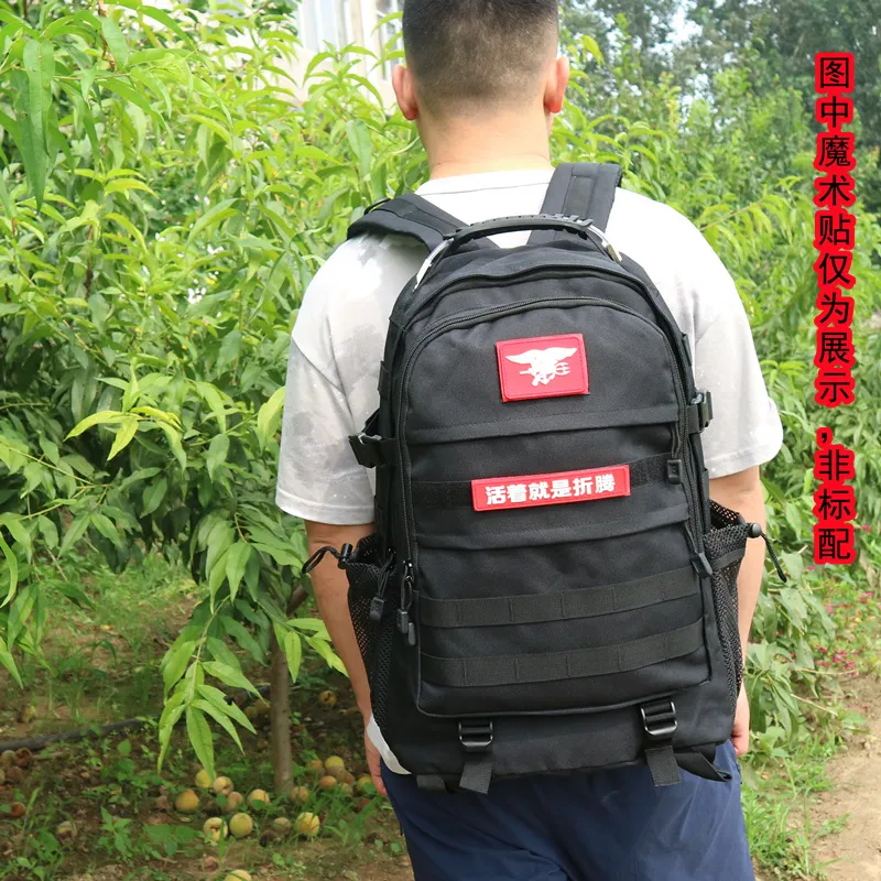 Camouflage Outdoor Backpack Tactical Bag Mountaineering Bag Hiking Travel Bag