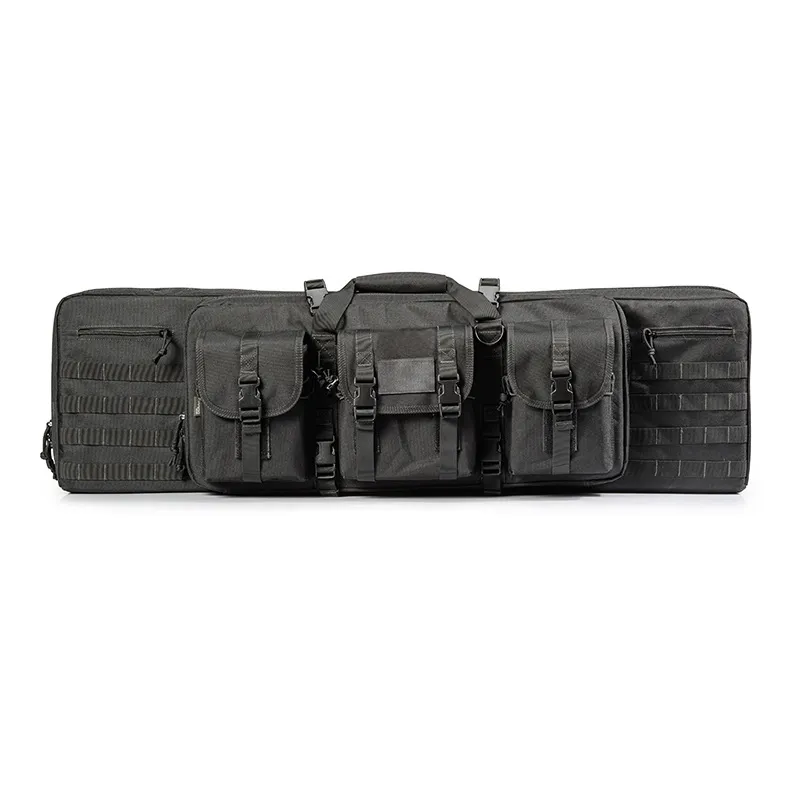 Factory Customized Sports Outdoor Tactical Gun Bag Three-Layer Fishing Gear Bag
