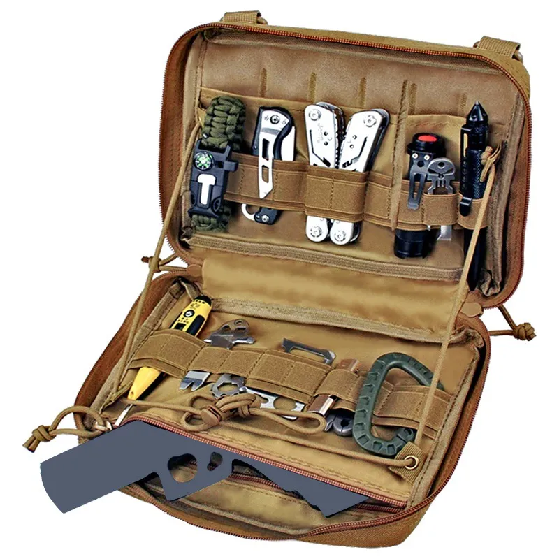 1000d Oxford Cloth Outdoor Storage Bag Molle Tactical Medical Bag