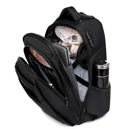 New Rolling Wheels School Backpack Water Resistant Carry on Student Trolley Backpack Bags Travel Backpack Laptop Backpack