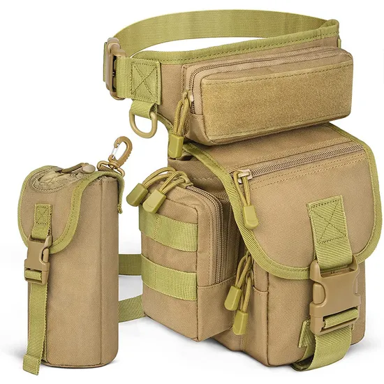 Outdoor Tactical Leg Waist Bag Multifunctional Cycling Waterproof Hanging Bag