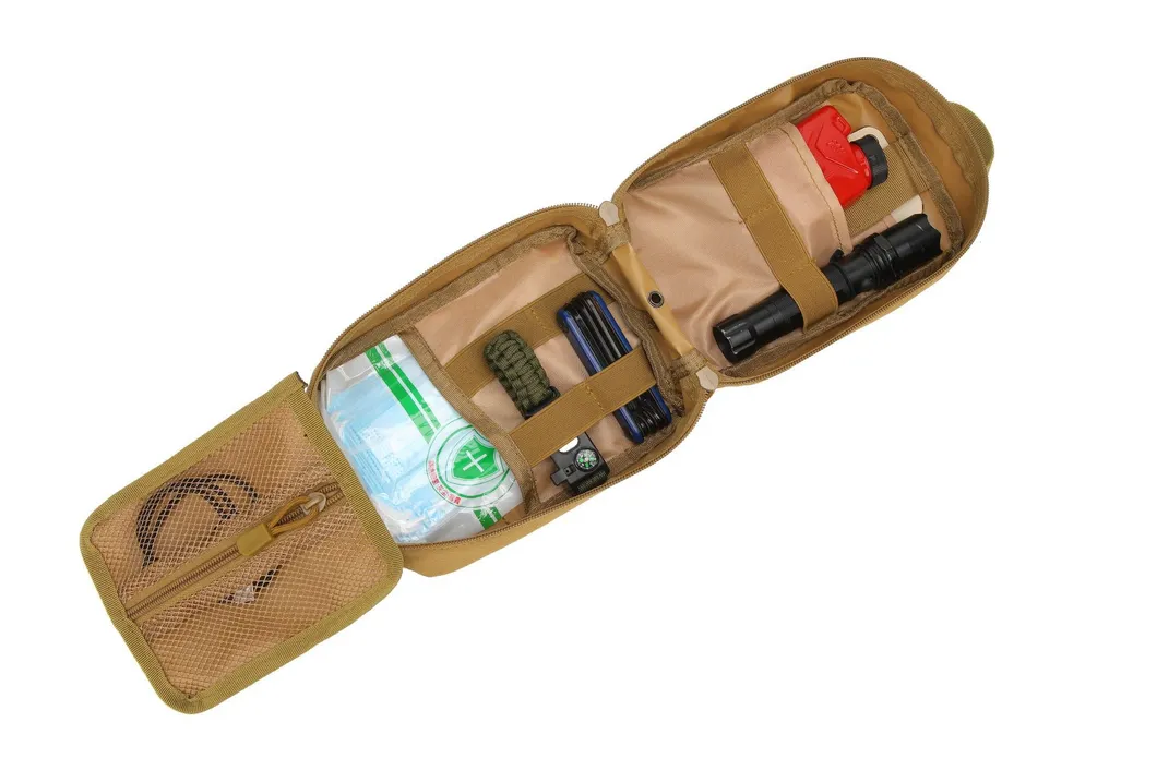 Outdoor Emergency Medical Storage Accessory Bag Portable Tactical Medical Waist Bag