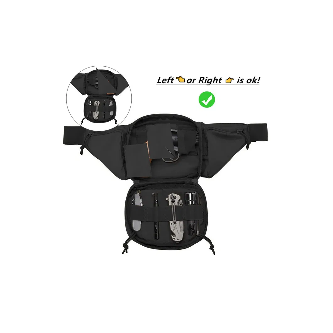 Tactical Waist Bag Shoulder Bag Riding Waterproof Multi-Function Waist Bag