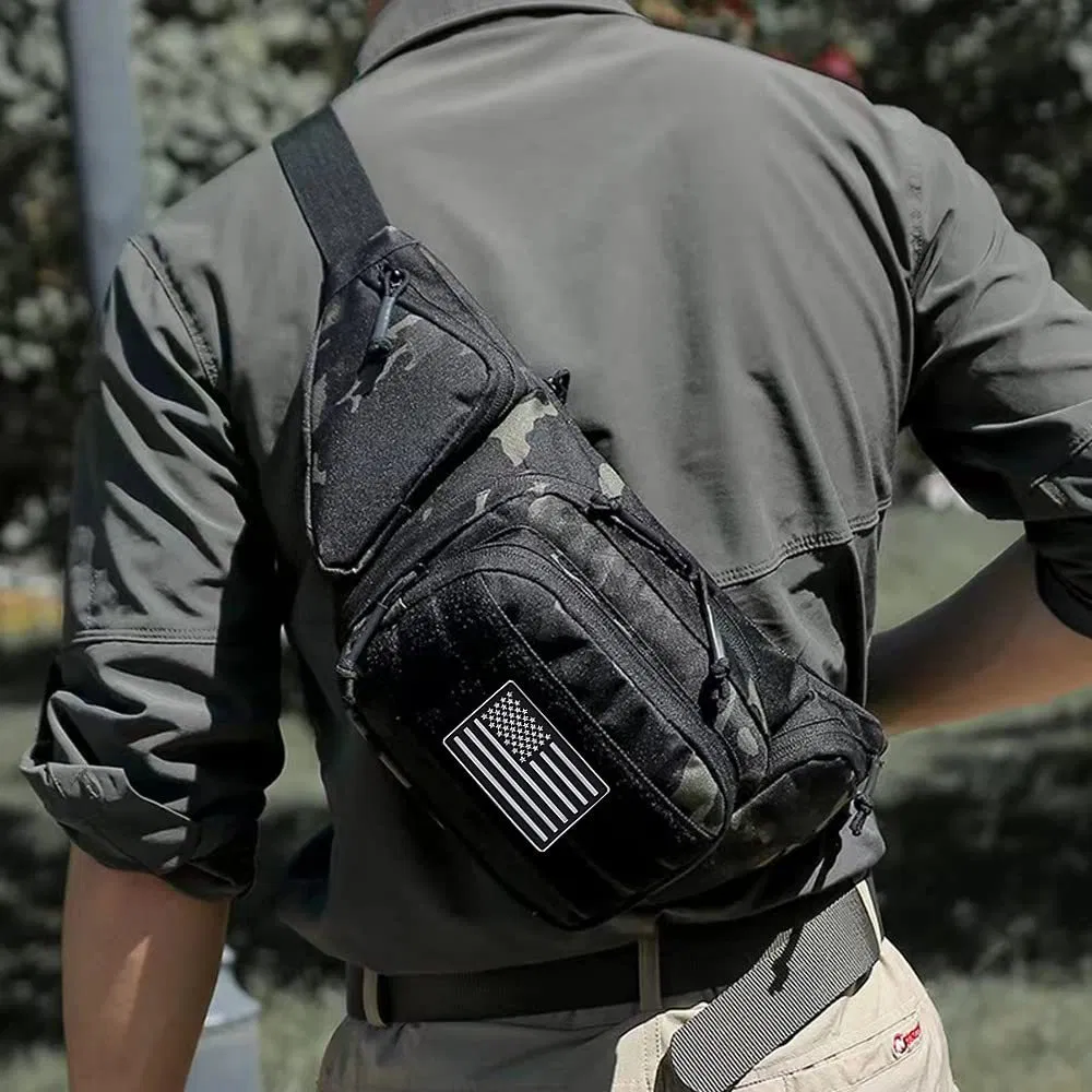 Tactical Waist Bag Shoulder Bag Riding Waterproof Multi-Function Waist Bag