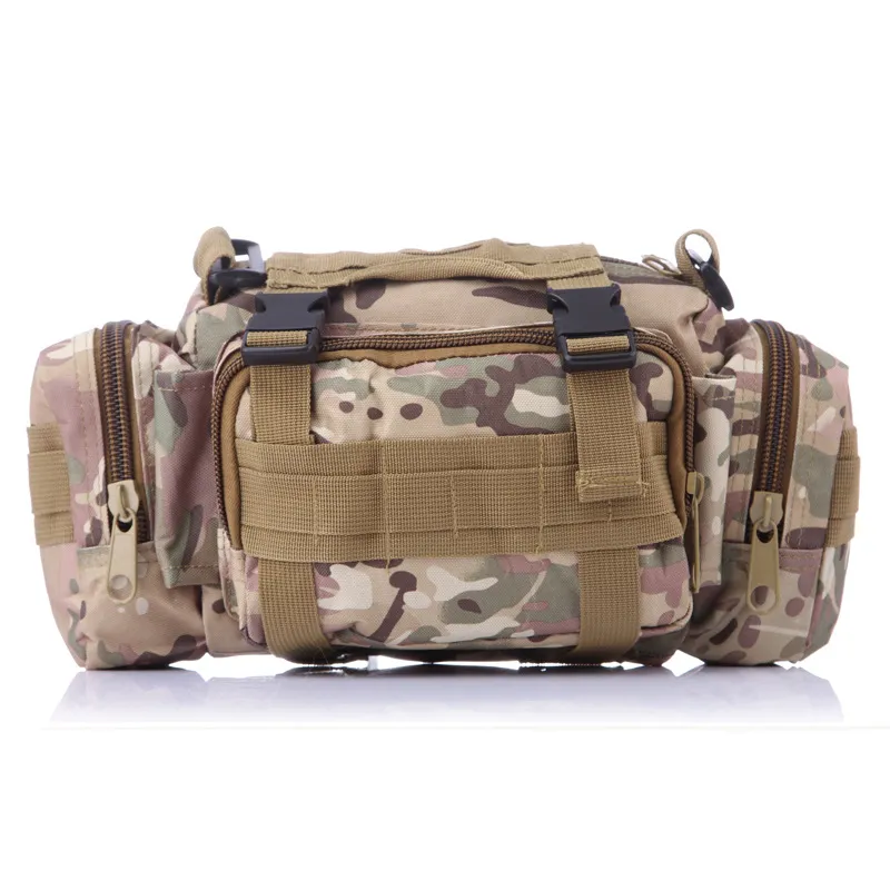 Camouflage Outdoor 3p Crossbody Waist Bag Leisure Sports Tactical Bag