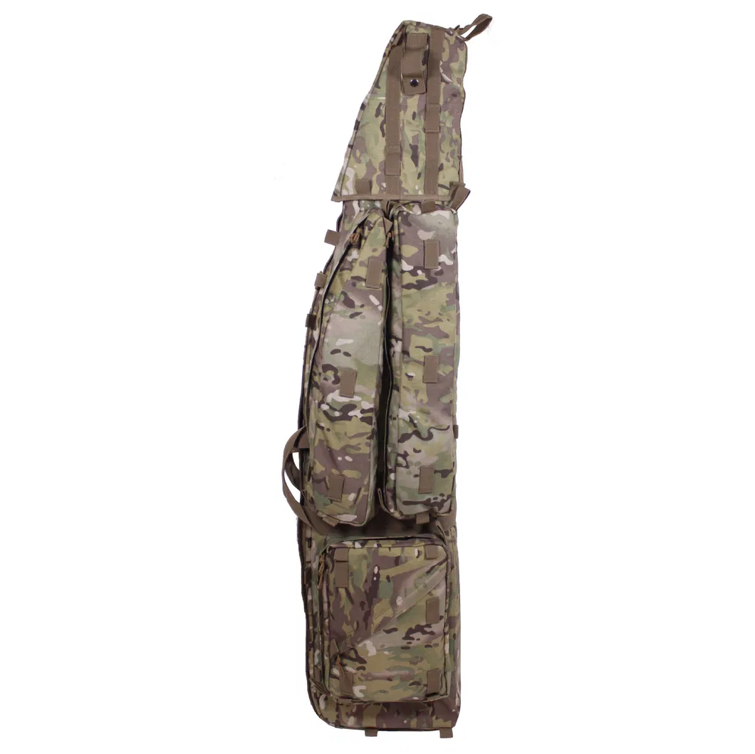 52 Inch Double-Layer Equipment Bag Can Be Customized with Multifunctional Tactical Nylon Outdoor Gun Bag