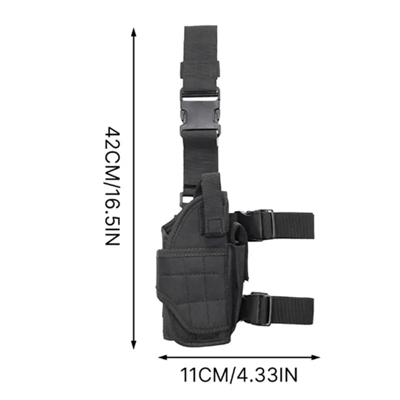 Outdoor Tactical Gun Holster Cp Color Tornado Thigh Sleeve Camouflage Universal Quick Release Sleeve